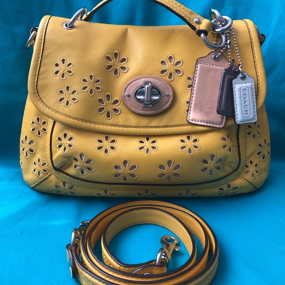 Coach Poppy Marigold Yellow